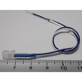 Led 5mm clignotante blanc et bleu