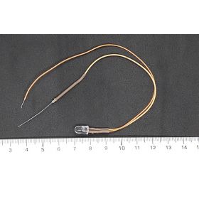 Led 5mm effet bougie orange