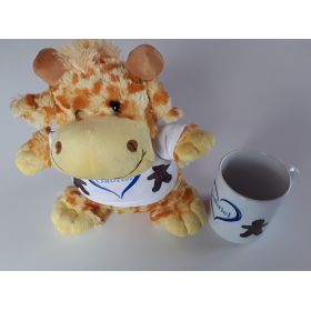 Peluche Girafe plus Mug