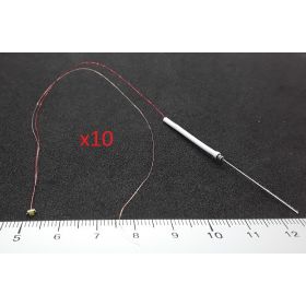 Micro led clignotante type A disco lent(RGB) fil émaillé - Par sachet de 10