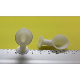 Manche à air blanche 16x35mm 