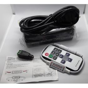 Alimentation 5 A avec télécommande 8 effets pour guirlande led