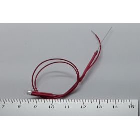 Led 3mm effet bougie rouge