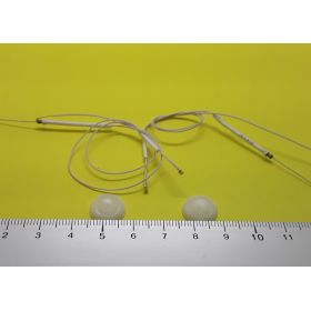 Kit globe 6mm blanc et micro leds câblées blanc froid