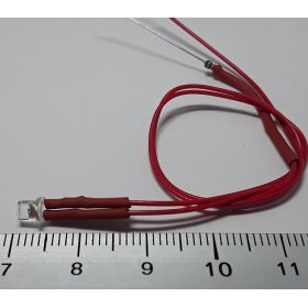 Led cylindrique 3mm court rouge 