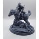 Au Pays des Leds - Figurine cavalier médiéval à peindre