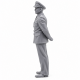 Au Pays des Leds - Figurine Officier mains dans le dos 1/24ème