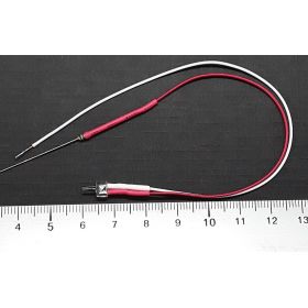 Led Canon Long 2mm Blanc/rouge spécial locomotive