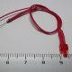 Au Pays des Leds - Led canon long 2mm clignotante rouge diffusante