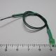 Au Pays des Leds - Led canon long 2mm clignotante vert diffusant