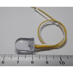 Led 10mm blanc chaud 