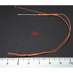 Micro led clignotante type A orange - par sachet de 10