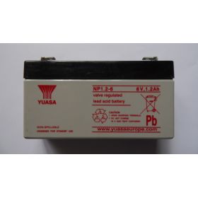 Batterie Rechargeable 6v 1,2ah Yuasa