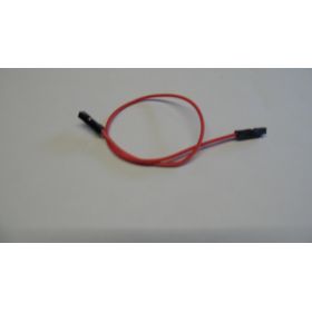 Connecteur Femelle/femelle fil rouge