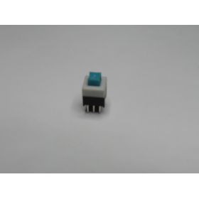 Micro Interrupteur 6 Broches 7x7mm Blanc/bleu Court