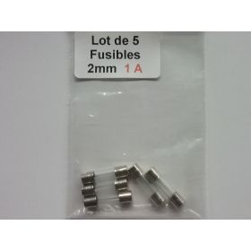 Fusibles 1A 2mm