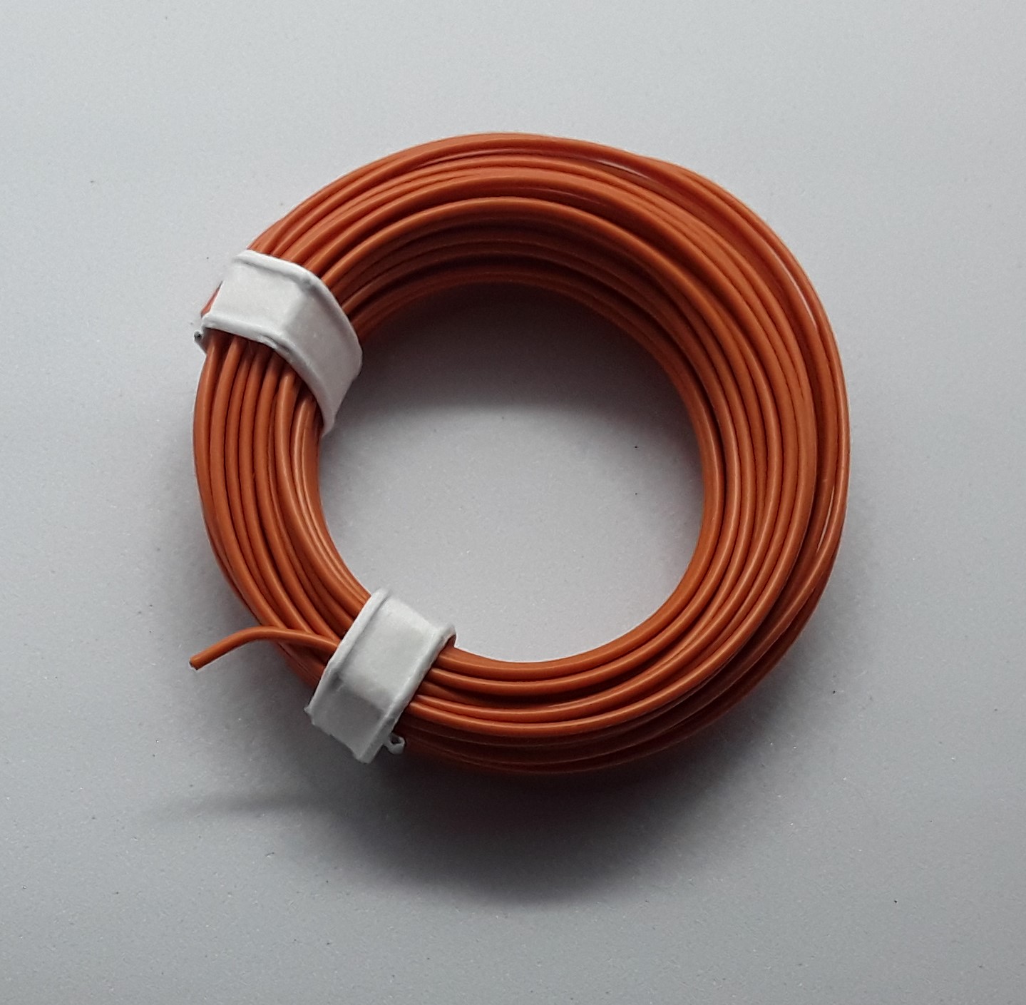 Acheter Bobine fil électrique 0,14mm orange 10m - Au Pays des Leds