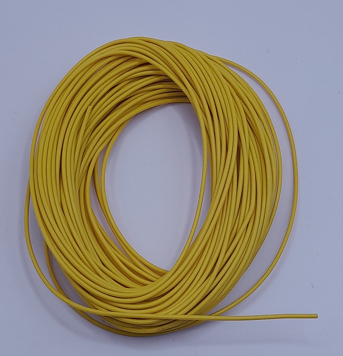 Acheter Bobine fil électrique 0,9mm Jaune 10m - Au Pays des Leds
