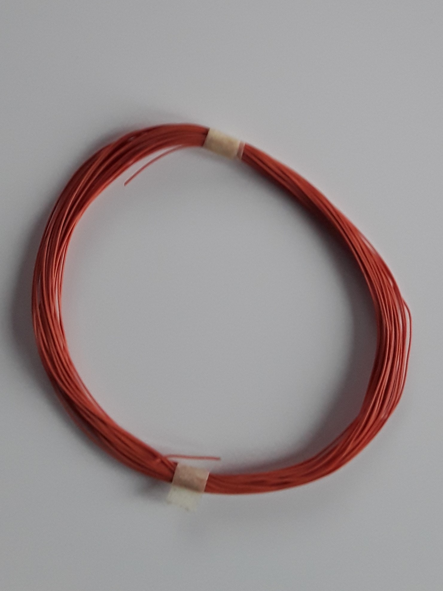 Acheter Bobine fil électrique 0,5mm orange 10m - Au Pays des Leds