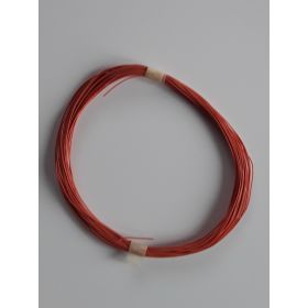Bobine fil électrique 0,5mm orange 10m