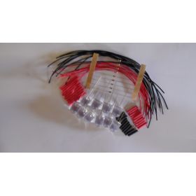 Led 10mm rouge à câbler - par sachet de 10