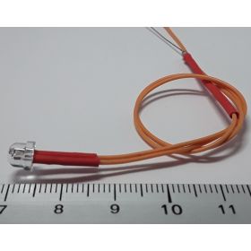 Led grand angle 5mm orange  